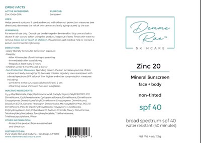 Package Label (Pure 205)